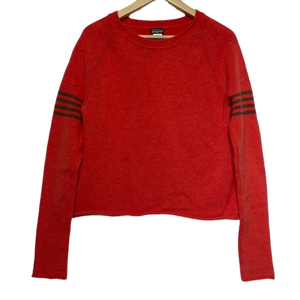 Patagonia Red Crew Neck Sweater